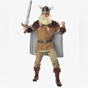 Viking Warrior Adult Costume Set - Large